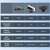Motorcycle Helmet Headset Bluetooth Receiver Wireless Free-Hands Call Headphones