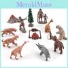 Prehistoric Animal Figures Pvc Static Model Set With Authentic Design For Educational And Hobby Use