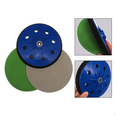 7 Inch Hook and Loop Sanding Pad Backing Plate 8 Holes for Electric Sanders Backup Disc