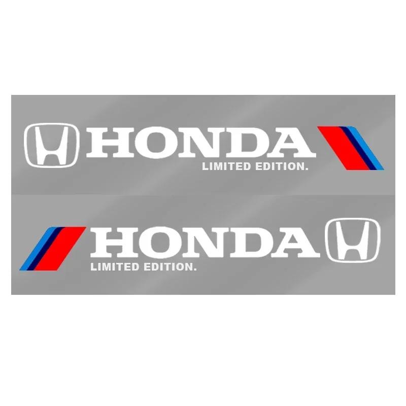 PASSAR Ny Honda Bil Sidodörr 3D Klistermärke Emblem Dekal Dekoration Auto Tillbehör För Honda Power TypeR Jazz City Civic Accord