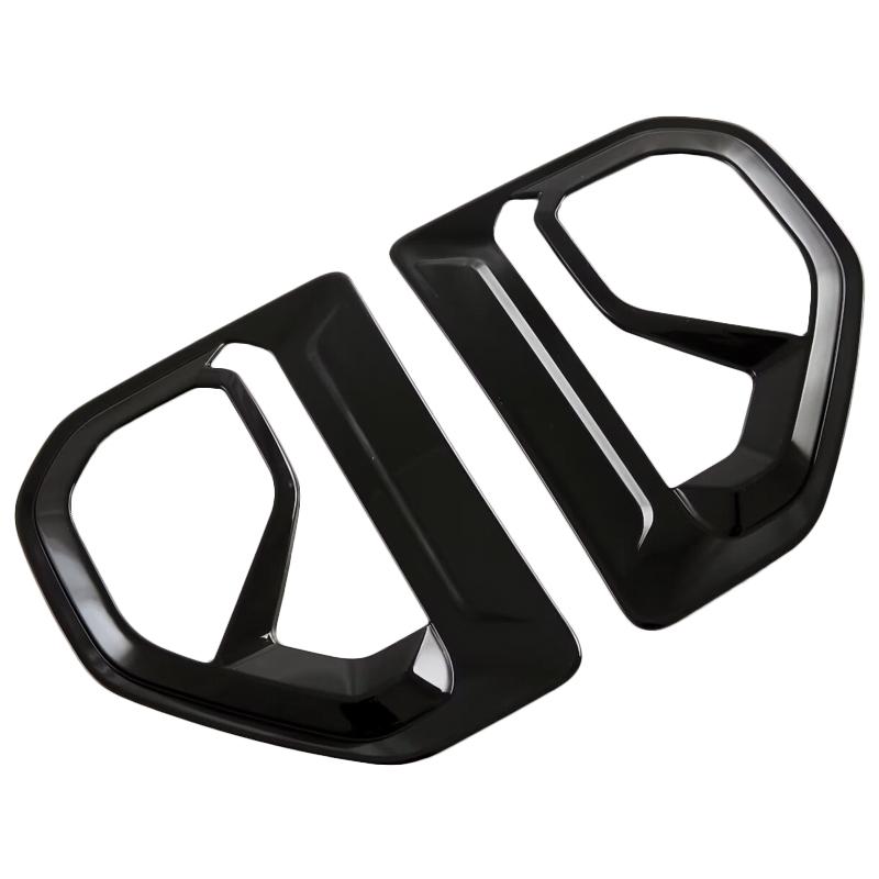 For Ford Ranger 2024 ABS Carbon Fiber Car Side Vents Fender Air Outlet Grille Cover Trim Styling Accessories