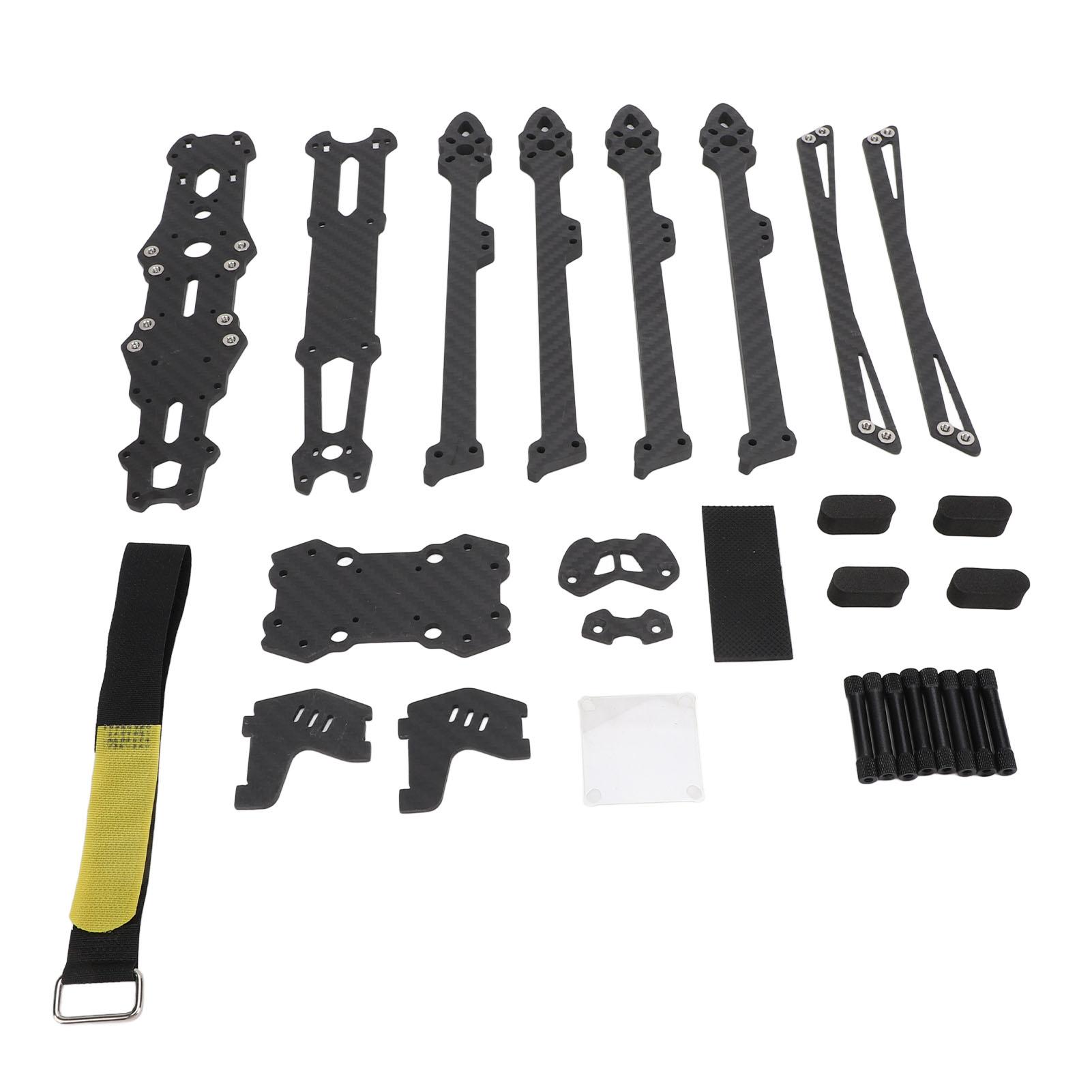 

9-дюймовий 387-міліметровий комплект рамки для FPV-гоночного безпілотника, легка рама з вуглецевого волокна для квадрокоптера, що зменшує вітер