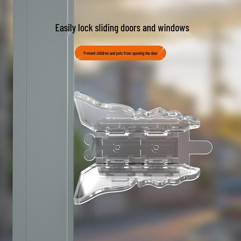 Child Safety Sliding Door & Window Lock Latch