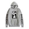 Felpa con cappuccio e stampa anime Black Clover Maglione in pile Felpa con cappuccio anime