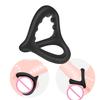 Silicone Lock Ring Male Lock Sperm Ring Penis Ring Ejaculation Delay Erection Rings Adult Sex Toys For Men Lock Sperm Trainer