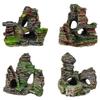 Resin Rockery Stone Mountain Fish Tank Landscape Ornaments