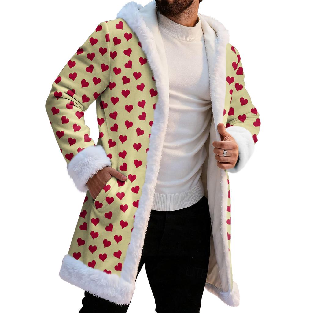 Unisex Kapuzenstrickjacke mit Taschen, Warme Oberbekleidung