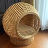 Cat's Nest Villa Nest Rattan Bamboo Four Seasons Universal Living Room Home Log Cat Bed