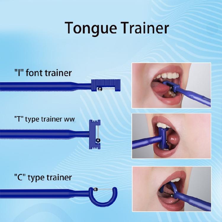 3 Stück I/für T/C Typ Mund-Trainingsgerät Autismus Sprachtherapie Sprechwerkzeug Haltbar