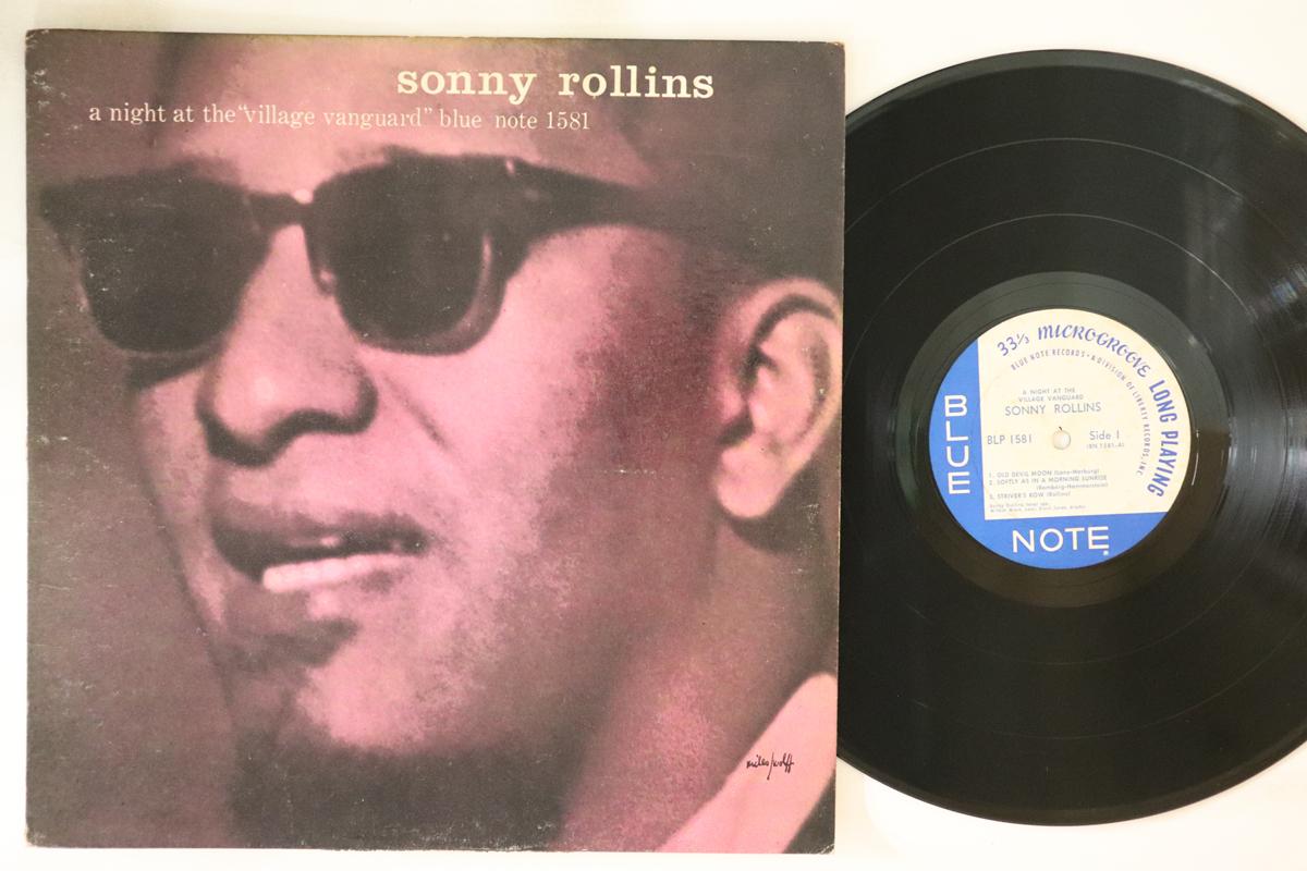 

LP Record SONNY ROLLINS - A Night At The village Vanguard BLP1581 BLUE NOTE 1966 US Jazz Used