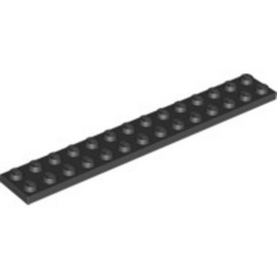 Compatible 2x14 Base Plate 91988 for Building Blocks