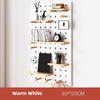 Hole Board Household Decoration Display Stand Pegboard Accessories Wall Shelf  Solid Wood Hole Wooden Shelf