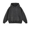 Acid Wash Bavlna Mikiny Old School Vintage Streetwear Mikiny s kapucí Muži Ženy Hip Hop Oblečení