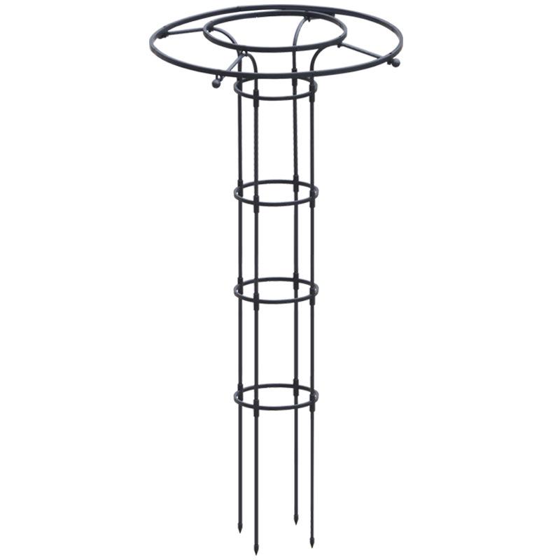 Mushroom-Head Flower Stand & Climbing Rose Support - Durable Plant Stand for Clematis and Roses