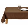 Blooming Nakanishi Delicious Color Tablecloth (Coffee (Dark Brown) / 130 X 170 Cm), 4-Person Capacity, Water-Repellent, Rectangular, Solid Color, Mach
