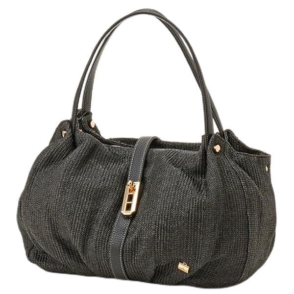 

Tote basket bag summer black [Labagerie] bag, style, 2-way tote, (10)