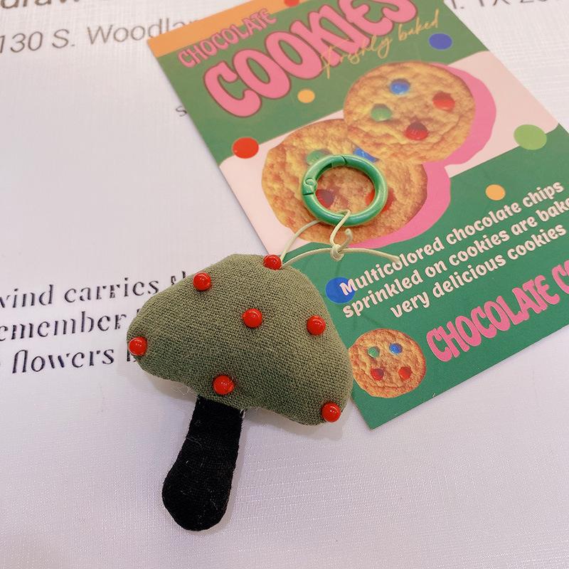 Forest Style Fabric Autumn Keychain Pendant Collection Niche Bag Charm Phone Pendant Bag Accessories