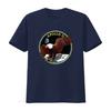 Apollo 11 Mission Patch Eagle Moon Earth T Shirt vintage Washed Versatile designer clothes Slightly Unisex