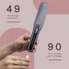 Hair Growth Comb with Red  Blue Light Therapy  Head Massager  Scalp Treatment, Hair Fall Control Rechargeable Electric Detangler for Men  Women (Grey)
