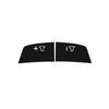 For 2007-2014 Cadillac Escalade Steering Wheel Button Repair Decal Sticker Black
