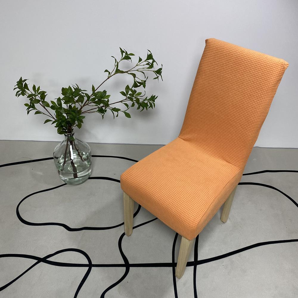 Corn Grid Thickened And Enlarged Fleece Grid Fleece Chair Cover Table And Chair Elastic Restaurant Chair Universal In All Seasons