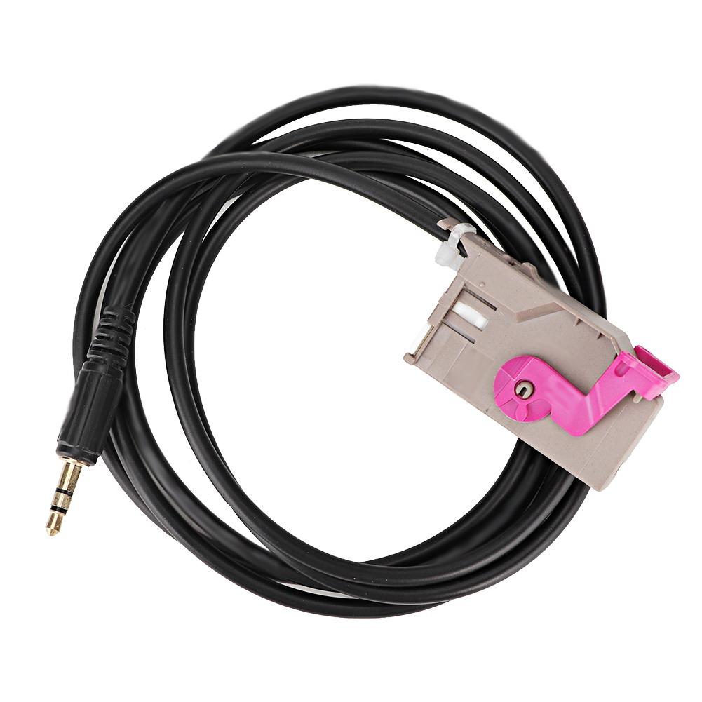 

Автомобильный Aux в RNSE Navigation Male 3,5 мм аудиоразъем 32Pin проводной кабель для A3 A4 A6 A8 TT