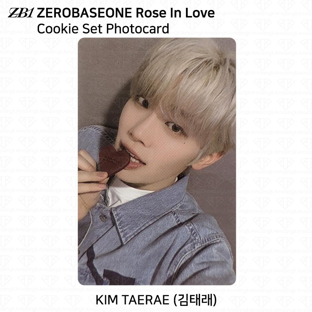 [NO COOKIE] ZEROBASEONE Rose In Love Cookie Set Photocard SUNGHANBIN ZHANGHAO