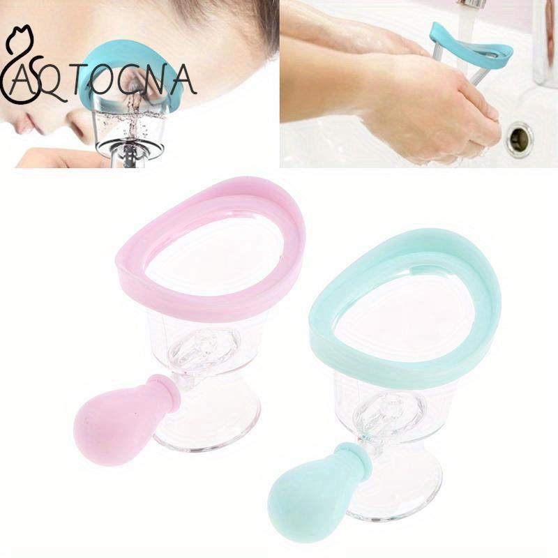 Mjuka silikon ögonspolningskoppar Ögonrengörare Spolningskoppar Återanvändbara Bad Ögonspolningskoppar För Studenter