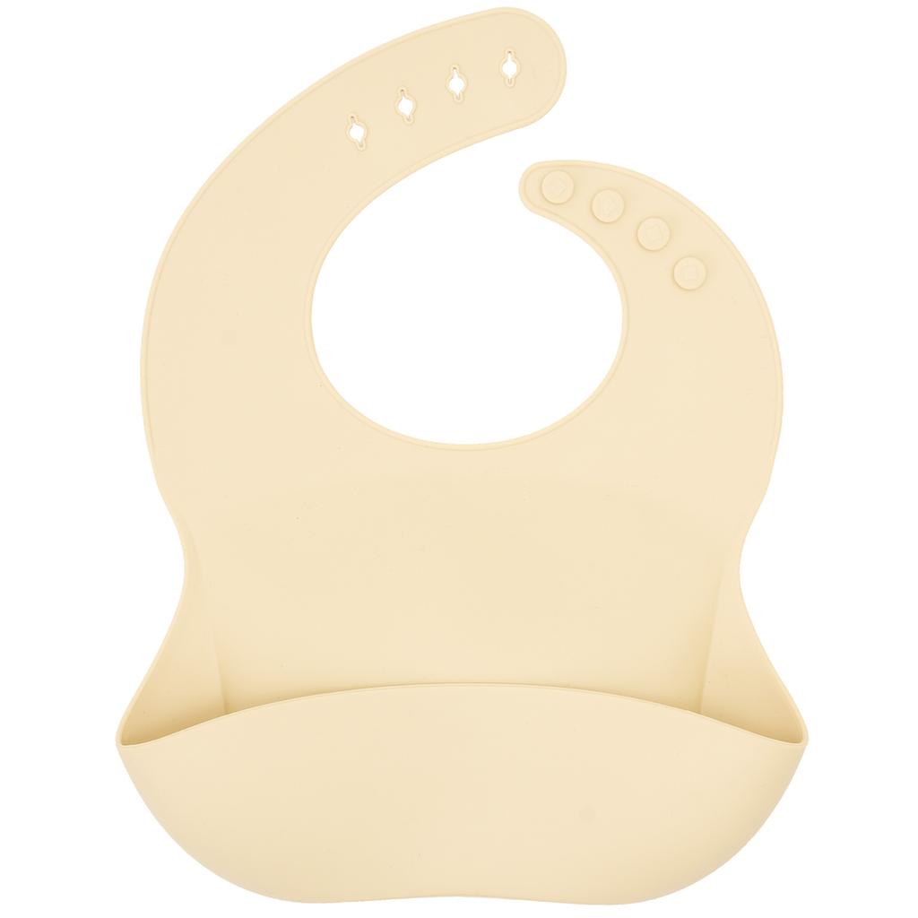 Color Kids 1PCS Silicone Baby Bibs Waterproof Feeding Accessories Food Grade Drool Bibs Newborn Burp Cloth Baby Accessories