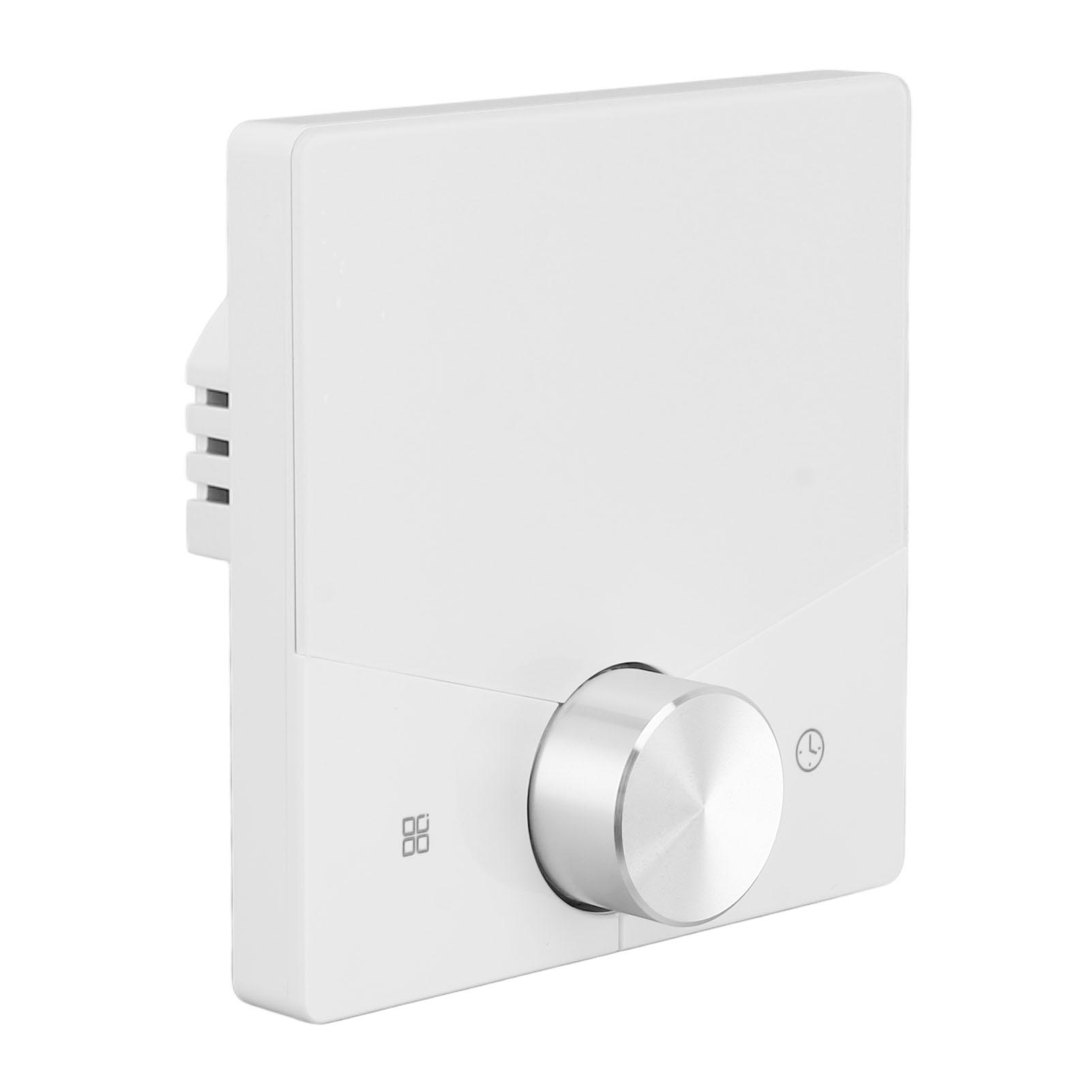 Thermostat ABS Black Smart Programmable WiFi Digital Touchscreen LCD Color Thermostat for Household