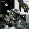 ROCKBROS Motorcycle Cold Smartphone for and Gloves, Winter, Weather, Thermal, Compatible, Lightweight, Fleece-Lined, Shockproof, Non-Slip,