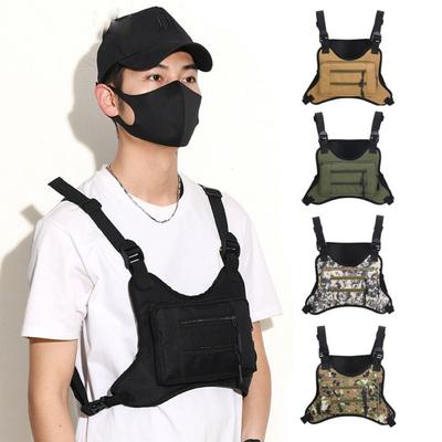Multi-functional Multi-functional Chest Bag Adjustable MOLLE Chest Bag Casual Sports Vest Bag  Men