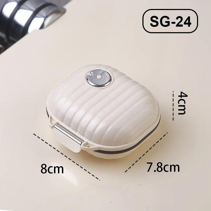 

Міні-портативна коробка для таблеток. Подорожуйте протягом семи днів. Мультисистемна упаковка. Таблетки. Таблетки. Запечатана коробка для зберігання. Органайзер для таблеток. Щотижня. Square