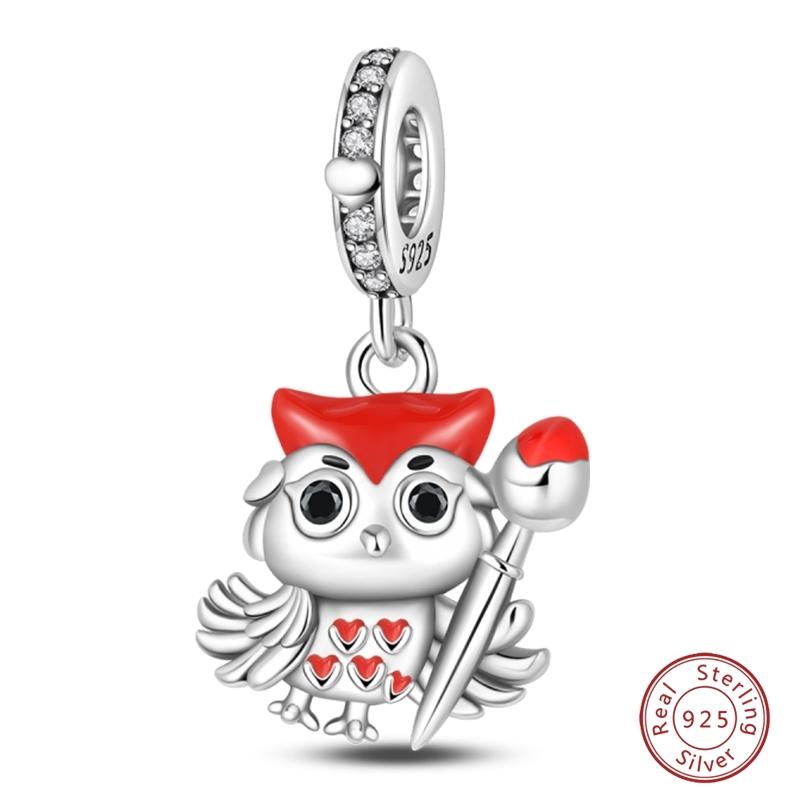 Süßer Kupfer Schildkröte Bogen Muschel Parfüm Kopfhörer Ballett Anhänger Perlen Passend für 3mm Armbänder DIY Feiner Schmuckherstellung