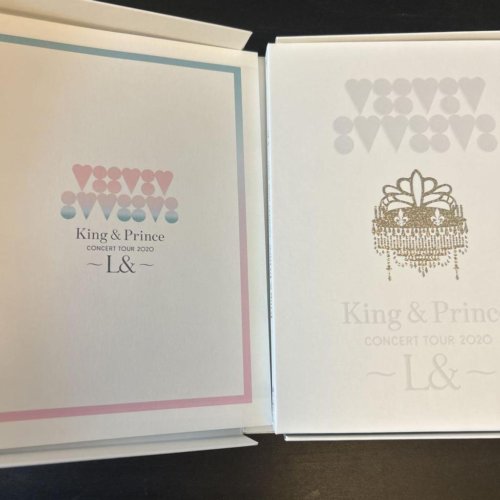 [USED] King & Prince Concert Tour 2020 ~L&~ First Limited Edition 2 Blu-ray