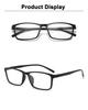 New Titanium Reading Glasses Men Women TR90 Anti-Blue Ray Full Frame Computer Spectacles Diopter +1.0 +4.0 Presbyopic Glasses