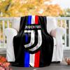 1pc Juventus Theme Blanket - Digital Print, Polyester, Cozy for All Seasons, Perfect for Outdoor, and Travel