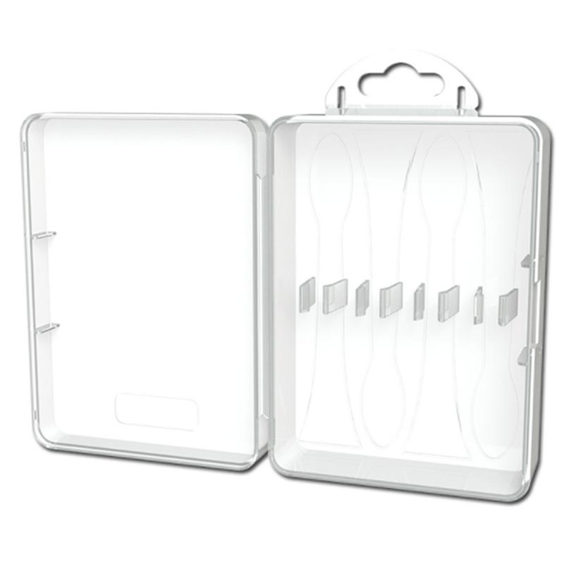 Electric Toothbrush Head Storage Case Transparent Portable Box Universal Holder