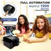 Small Automatic Card Shuffler Party Portable Electric Shuffler USB Rechargeable Automatic Poker Shuffling Machine