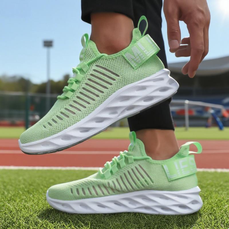 Men's Sneakers Thick Sole Comfortable Casual Shoes Lightweight Breathable Luxury Brand Running Shoes Luxury Male Tenis Masculino