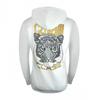 Cavalli Class Men's Tiger Back Print Hoodie