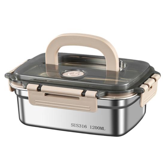 

Хлебница из нержавеющей стали 316 с крышкой и ручкой 1200/1500/2000 мл Контейнер для хранения хлеба большой емкости Безопасен для посудомоечной машины Хлебница для сохранения свежести 1200ml