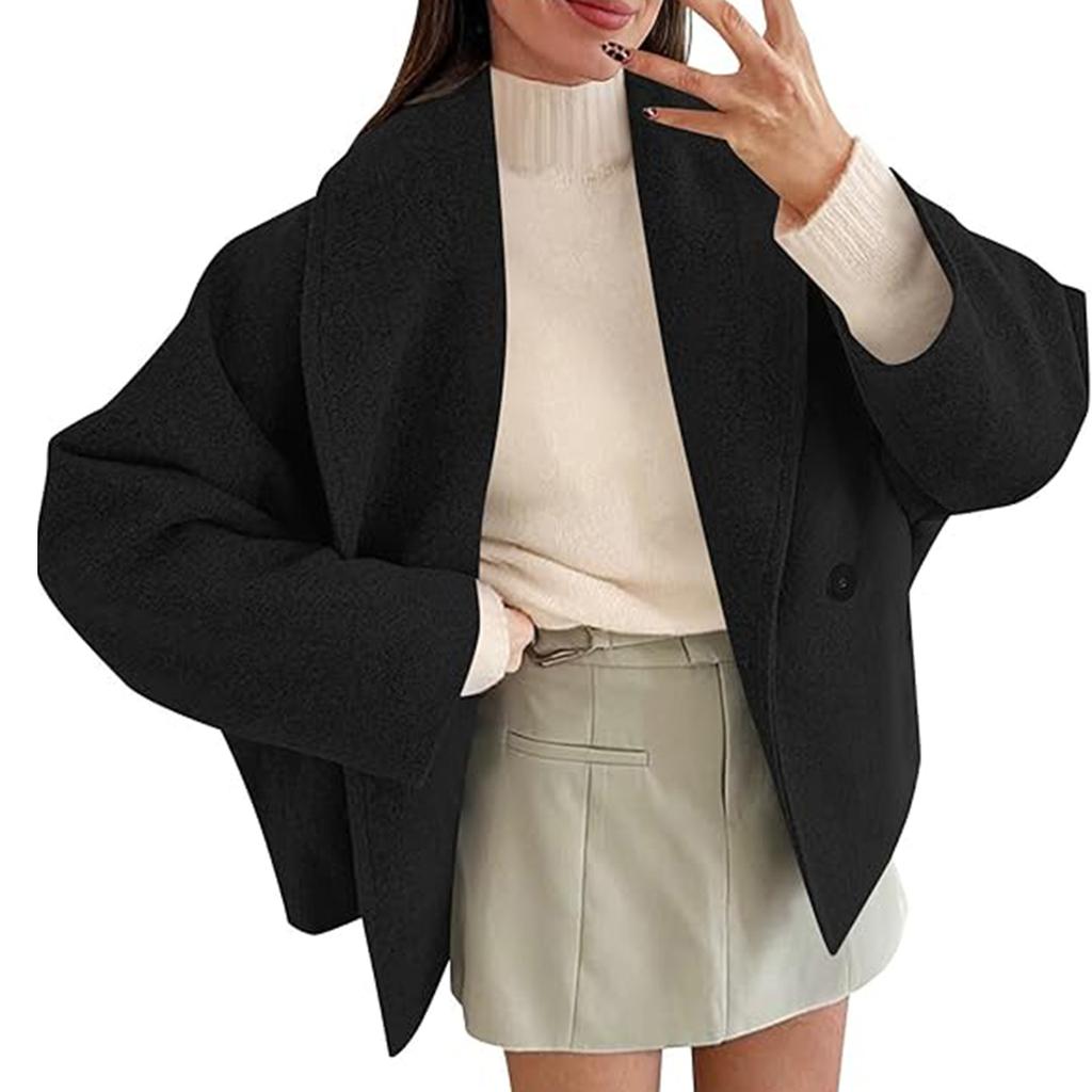 Women's Loose Long-sleeved, Fashionable, Plus-size Warm Cardigan Jacket Top