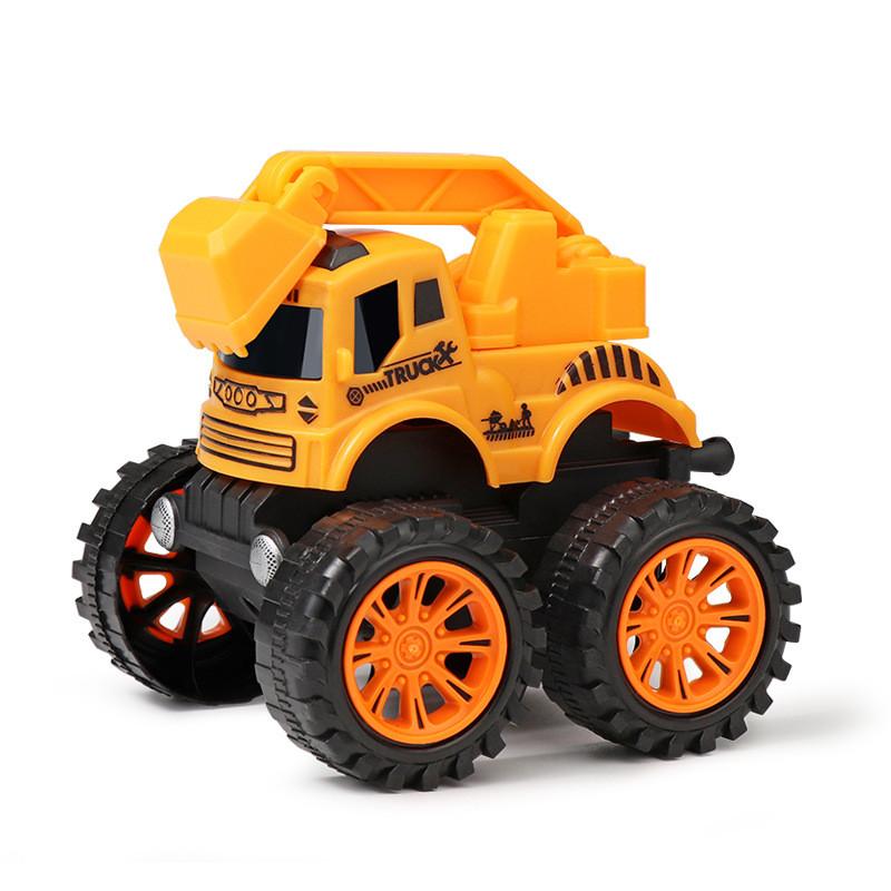 Off Road Vehicle Excavator Crane Dump Truck Fire Truck Children Toys Car For Kids Construction And Rescue Play
