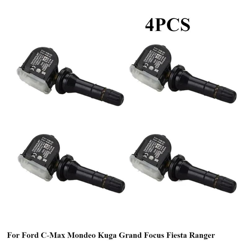 

EV6T-1A180-CB 4 ШТ. Датчик контроля давления в шинах TPMS 433 МГц Для Ford C-Max Mondeo Kuga Grand Focus Fiesta Ranger НОВЫЙ 4PCS