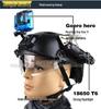 BJ Version Tactical Helmet with Windshield and CS Rail for Military Enthusiasts