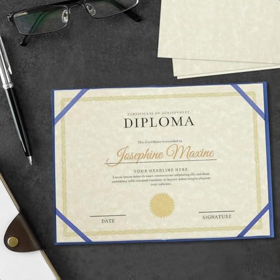 

100 листов сертификатной бумаги, канцелярские принадлежности для резюме, бумага под пергамент, пригодная для печати, для сертификатов, резюме, дипломов, 100 г/м², цвет слоновой кости United States