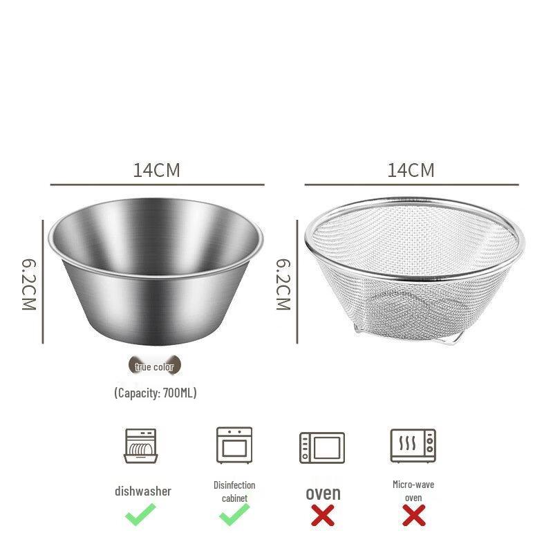 Multi-purpose Colander Bowl Set