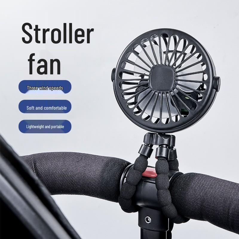 

2026 Portable Octopus Silent Fan: Handheld, Stroller, Desktop & Outdoor Use Standard