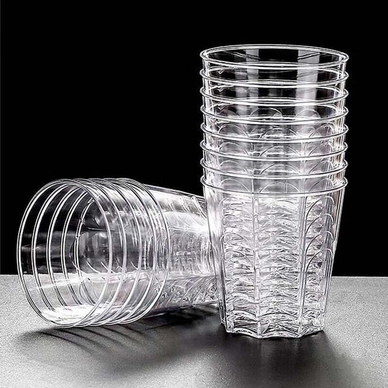 AOmeiyou Disposable Hard Plastic Aviation Cups